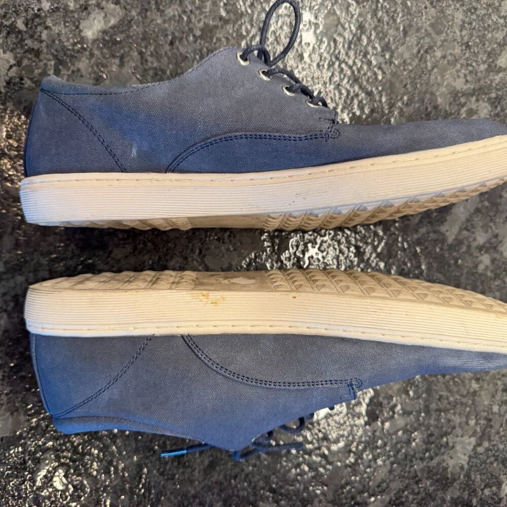 Flag and Anthem navy canvas men's sneakers size 9.5